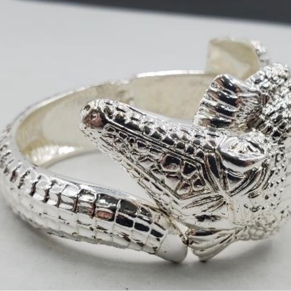 Jewelry - Hinged Alligator Bracelet